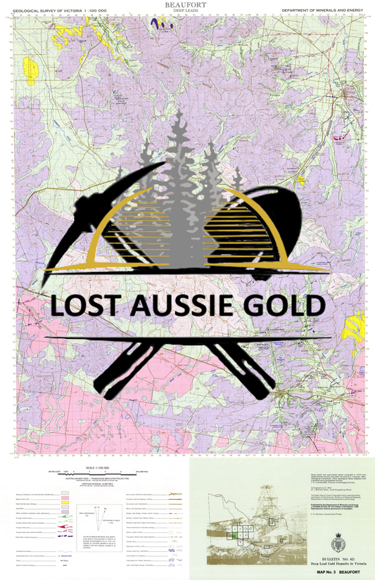 Beaufort - Deep Lead Gold Deposits in Victoria 1979