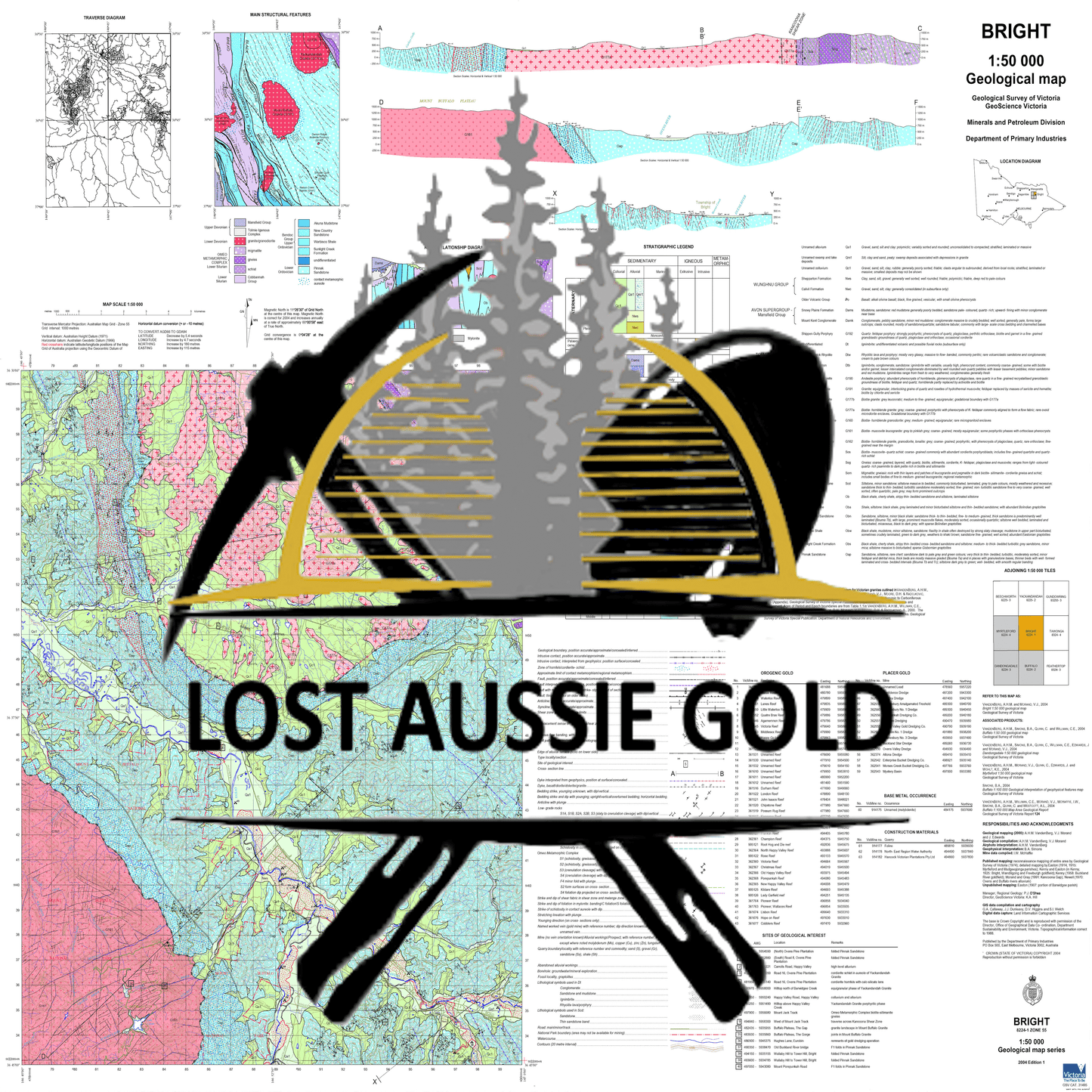 Bright - Geological Map